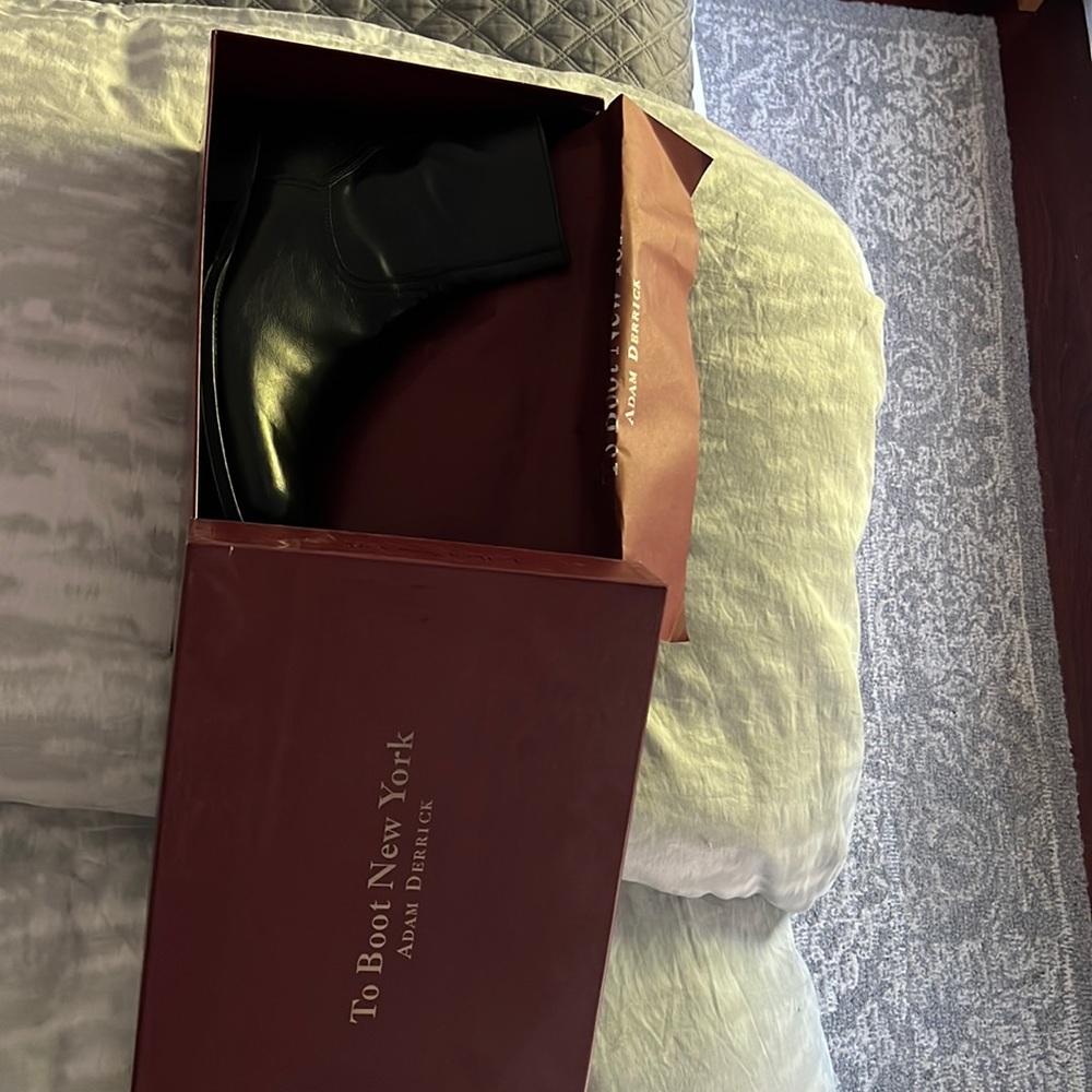 Mens To Boot New York boots with side zip